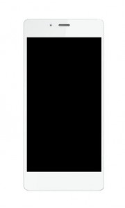 Lcd With Touch Screen For Wiko Highway Pure 4g White By - Maxbhi.com