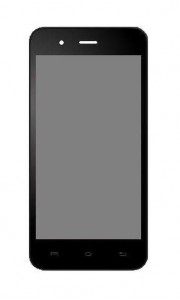 Lcd With Touch Screen For Lava Iris Atom Black By - Maxbhi.com