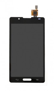 Lcd With Touch Screen For Lg Optimus L7 Ii P713 Black By - Maxbhi.com