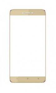 Replacement Front Glass For Gionee Elife S6 Gold By - Maxbhi.com