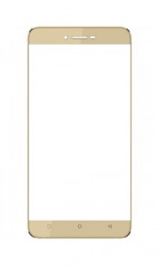 Replacement Front Glass For Gionee Elife S6 Gold By - Maxbhi.com
