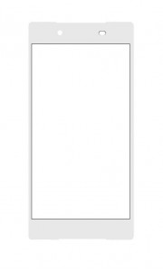 Replacement Front Glass For Sony Xperia Z5 Dual White By - Maxbhi.com