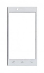 Replacement Front Glass For Intex Aqua Q5 Silver By - Maxbhi.com