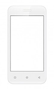 Replacement Front Glass For Zen Admire Curve White By - Maxbhi.com