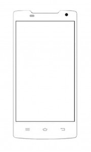 Replacement Front Glass For Chilli W03 White By - Maxbhi.com