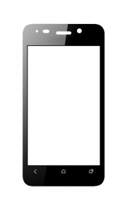 Replacement Front Glass For Connect U40 Yellow By - Maxbhi.com