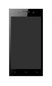 Lcd With Touch Screen For Gionee Ctrl V4 Black By - Maxbhi.com