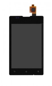 Lcd With Touch Screen For Sony Xperia E Black By - Maxbhi.com