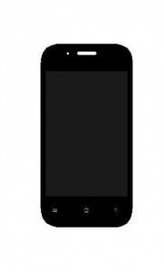 Lcd With Touch Screen For Reach Kraze 350 Black By - Maxbhi.com