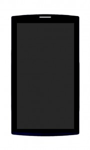 Lcd With Touch Screen For Zomo Sprint Max Blue By - Maxbhi.com