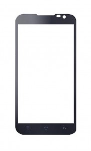 Replacement Front Glass For Blackview Zeta Black By - Maxbhi.com