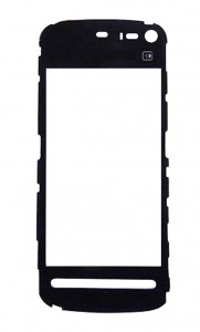 Replacement Front Glass For Nokia 5802 Xpress Music Red By - Maxbhi.com