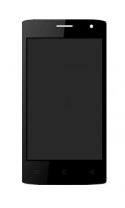 Lcd With Touch Screen For Intex Cloud C1 Black By - Maxbhi.com