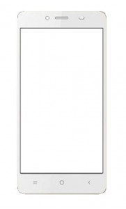 Replacement Front Glass For Yoo Call S10 White By - Maxbhi.com