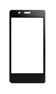 Replacement Front Glass For Bq Aquaris E4.5 Ubuntu Edition White By - Maxbhi.com
