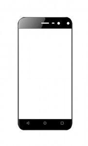 Replacement Front Glass For Verykool S5029 Bolt Pro Black By - Maxbhi.com