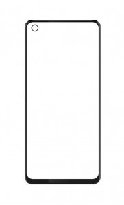 Replacement Front Glass For Tecno Camon 12 Air Grey By - Maxbhi Com