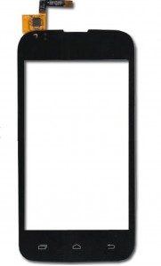 Touch Screen for Intex N2 - Black