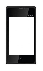 Touch Screen for Reach Zeal R3501 - Black
