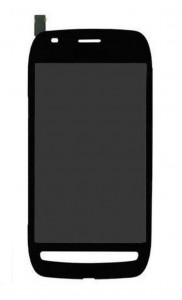 Lcd With Touch Screen For Nokia Lumia 710 Black By - Maxbhi.com