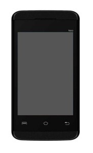 Lcd With Touch Screen For Lava Discover Neo Black By - Maxbhi.com
