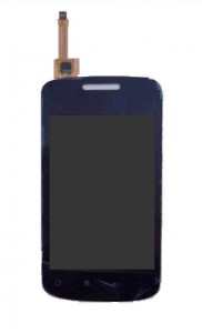 Lcd With Touch Screen For Spice Flo Sleek M5915 White By - Maxbhi.com