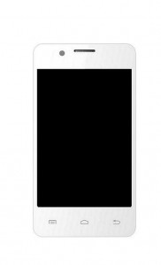 Lcd With Touch Screen For Intex Aqua T4 White By - Maxbhi.com