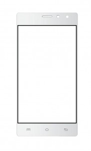 Replacement Front Glass For Lava A82 White By - Maxbhi.com