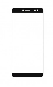 Replacement Front Glass For Blu Vivo Xl3 Black By - Maxbhi.com