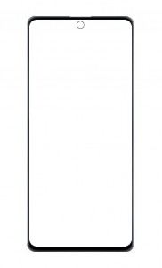 Replacement Front Glass For Samsung Galaxy A71s White By - Maxbhi Com