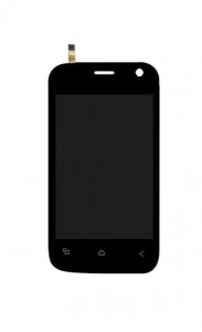 Lcd With Touch Screen For Videocon A16 Black By - Maxbhi.com