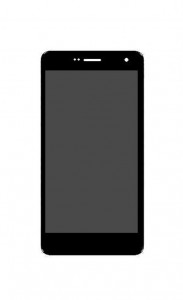 Lcd With Touch Screen For Bs Mobile Yuma Black By - Maxbhi.com