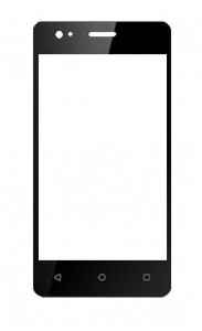 Touch Screen Digitizer For Intex Aqua Eco 4g Black By - Maxbhi.com