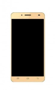 Lcd With Touch Screen For Ziox Astra Young 4g Champagne By - Maxbhi.com