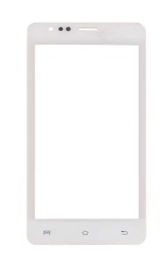 Replacement Front Glass For Intex Aqua 4.5e White By - Maxbhi.com