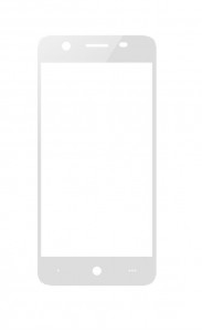 Replacement Front Glass For Lephone W12 White By - Maxbhi.com