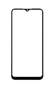 Replacement Front Glass For Tcl 10 Se Black By - Maxbhi Com
