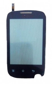 Touch Screen Digitizer For Spice M5600 Flo Tv White By - Maxbhi.com