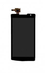 Lcd With Touch Screen For Lava Iris 506q Black By - Maxbhi.com
