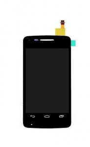 Lcd With Touch Screen For Alcatel One Touch Tpop 4010d Black By - Maxbhi.com
