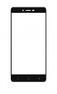 Replacement Front Glass For Gionee P8 Max White By - Maxbhi.com