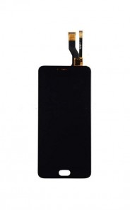 Lcd With Touch Screen For Meizu M3 Note 16gb Black By - Maxbhi.com