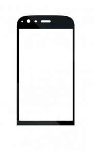 Replacement Front Glass For Cat S61 Black By - Maxbhi.com