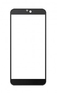 Replacement Front Glass For Fairphone 3 Black By - Maxbhi Com