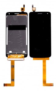 Lcd With Touch Screen For Xolo Q700i Black By - Maxbhi Com