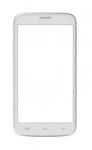 Touch Screen Digitizer For Intex Aqua I15 White By - Maxbhi.com