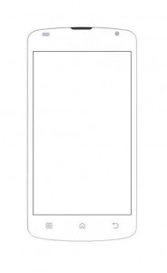 Touch Screen Digitizer For Intex Aqua Superb White By - Maxbhi.com