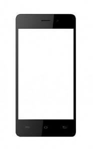 Touch Screen Digitizer For Lava Iris Fuel F1 Mini Black By - Maxbhi.com