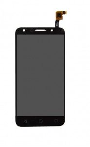 Lcd With Touch Screen For Alcatel Pixi 4 Black By - Maxbhi.com