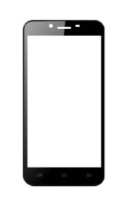 Replacement Front Glass For Fly Qik Plus White By - Maxbhi.com